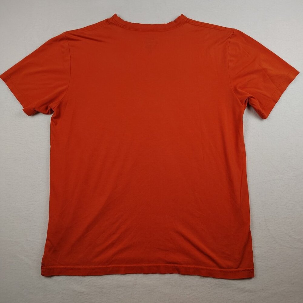 Nike Football Dri-Fit Orange Short Sleeve T Shirt Mens Large - Picture 2 of 9